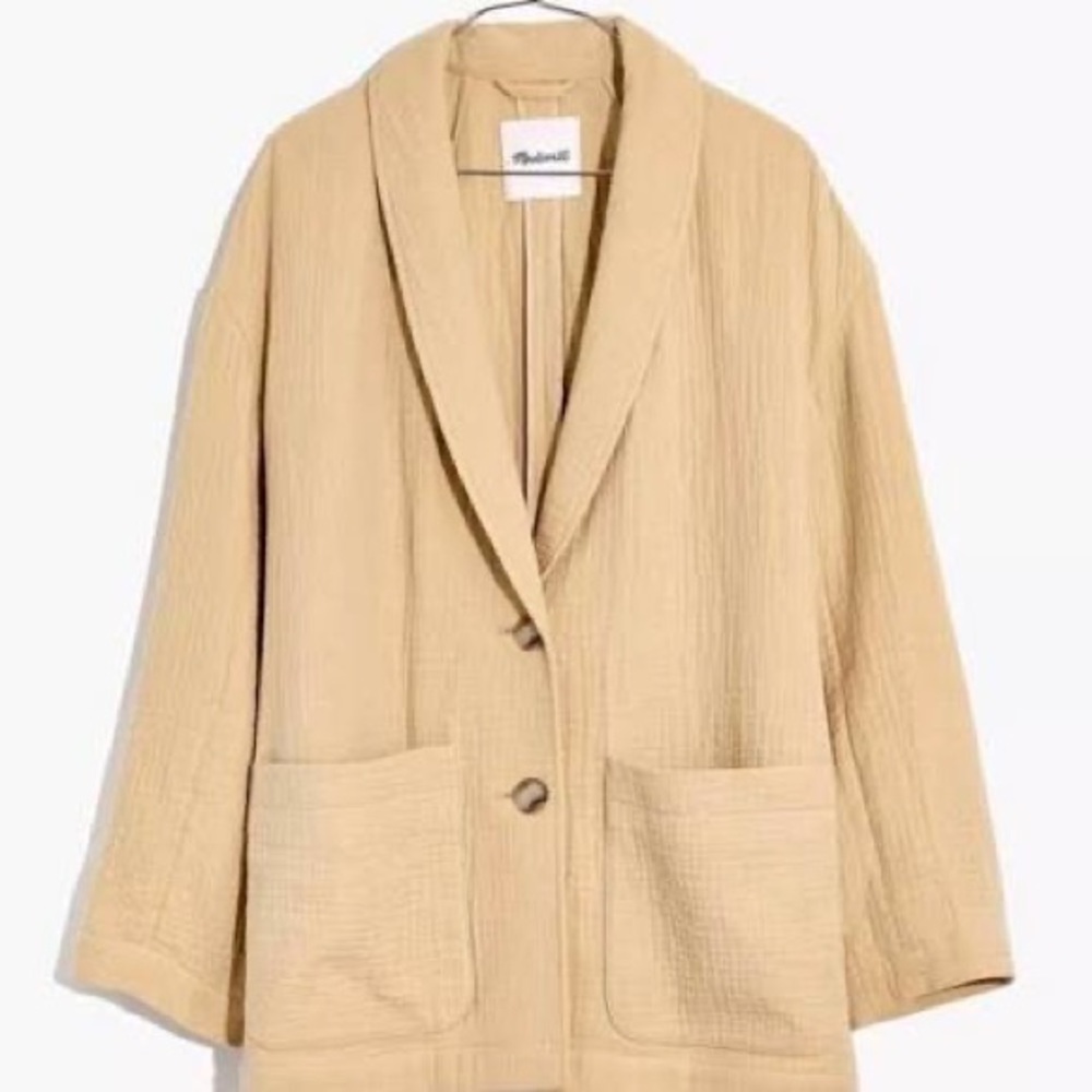 Mustard yellow blazer